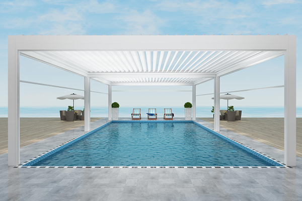 電動百葉涼亭M210應用場景4