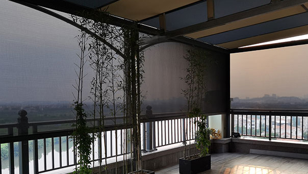 室外電動遮陽簾02