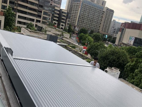 平頂陽光房遮陽